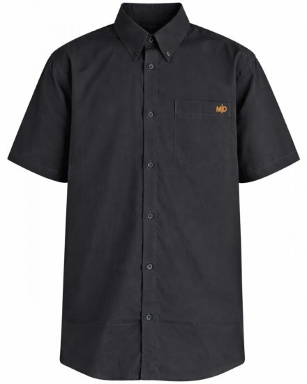 Motley Denim Zagreb Rövid ujjú ing Antracit - Ingek - Ingek 2XL-10XL